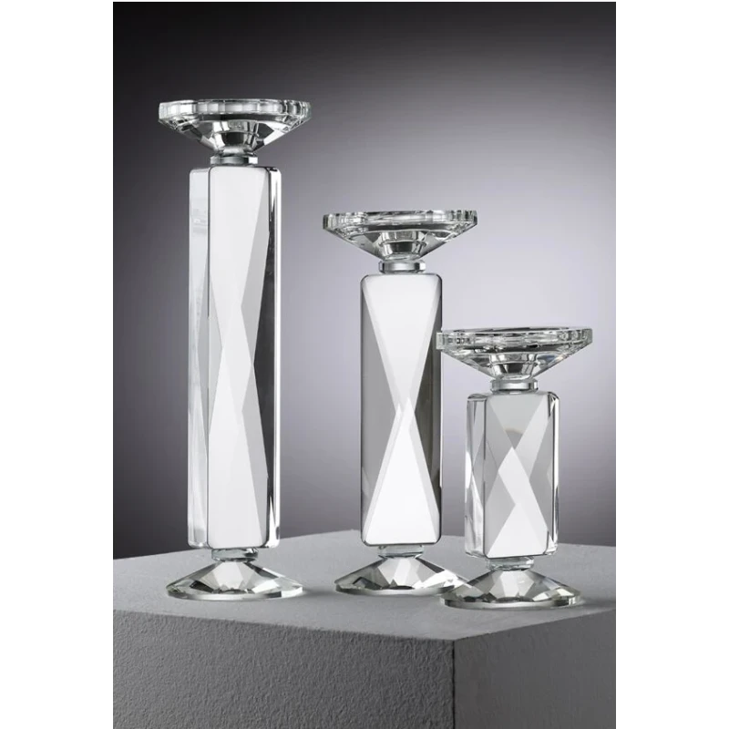 Ottaviani - Rectangular Crystal Candlestick