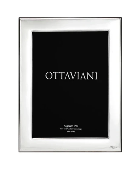 Ottaviani - Mirror Photo Frame - Silver
