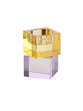 Ottaviani - Colored Crystal Candlestick - Small