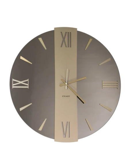 Ceart - Orologio da Parete a Specchio Vega - Ramato / Oro Metallizzato