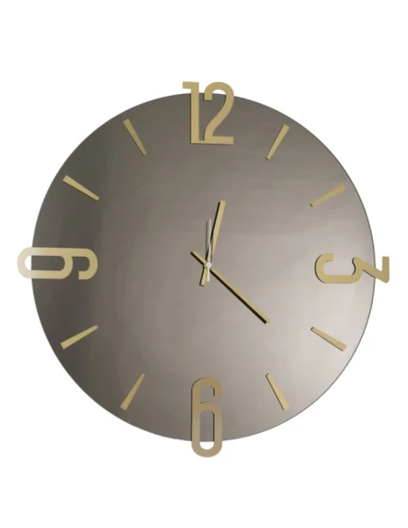 Ceart - Orologio da Parete a Specchio Alfa - Ramato / Oro Metallizzato