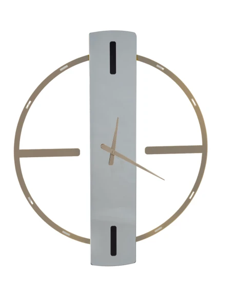 Ceart - Orologio da Parete a Specchio Aria - Tortora Pastello