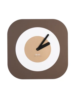 Ceart - Orologio da Parete Girotondo - Bronzo / Bianco / Oro