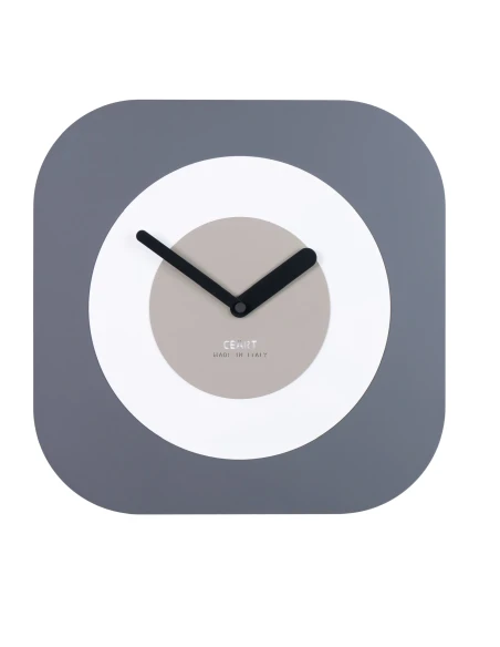 Ceart - Girotondo Wall Clock - Grey / White / Dove Grey