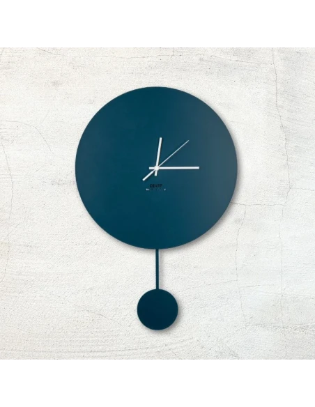 Ceart - Big Bang Pendulum Clock - Petrol Blue