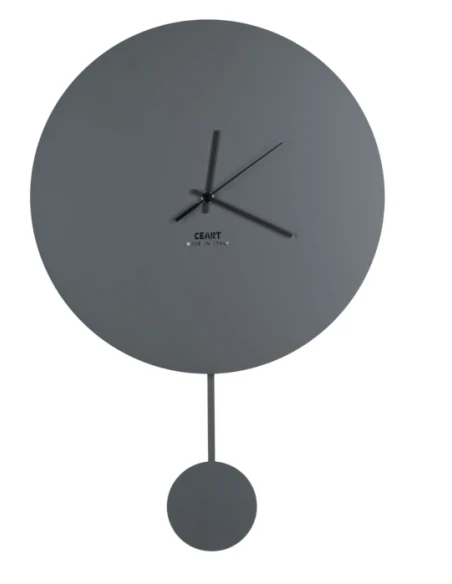Ceart - Big Bang Pendulum Clock - Marble Grey