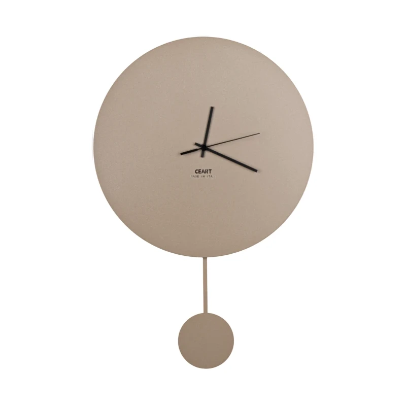 Ceart - Orologio a Pendolo Big Bang - Tortora Pastello