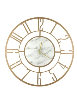 Ceart - Penelope Wall Clock - Metallic Gold