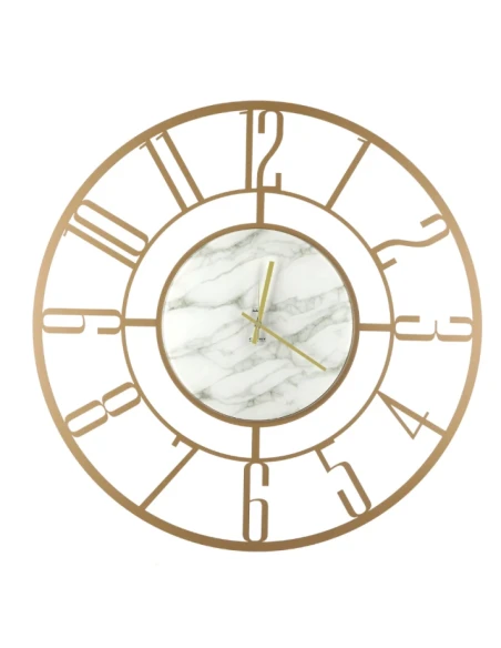 Ceart - Penelope Wall Clock - Metallic Gold
