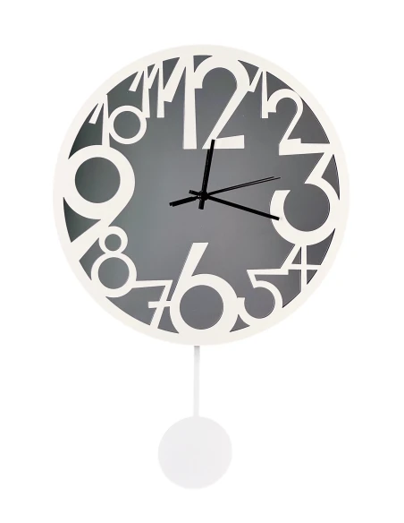 Ceart - Venice Pendulum Clock - Pastel White