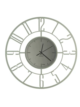 Ceart - Penelope Black Edition Wall Clock - Sage Green