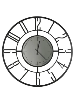 Ceart - Penelope Black Edition Wall Clock - Pastel Black