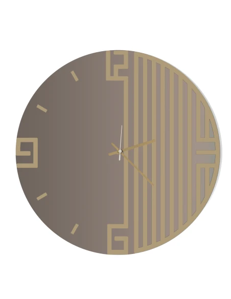Ceart - Lyra Wall Clock - Metallic Gold / Copper Mirror