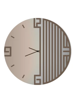 Ceart - Lyra Wall Clock - Corten Bronze / Copper Mirror