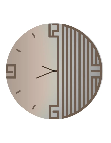 Ceart - Lyra Wall Clock - Corten Bronze / Copper Mirror
