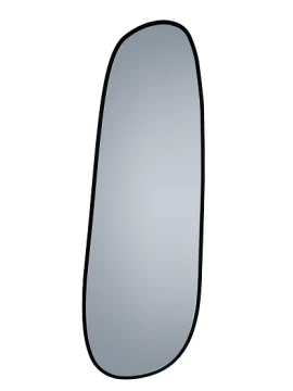 Ceart - Specchio Monolite - Nero Pastello