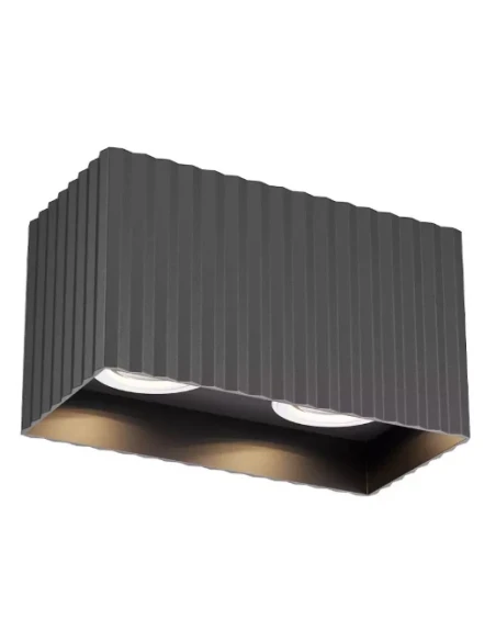 Redo Group - Delphi Lampada da Soffitto Doppia Quadrata