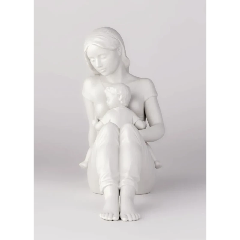 Lladró - Sculpture A Mother's Love - Matt White
