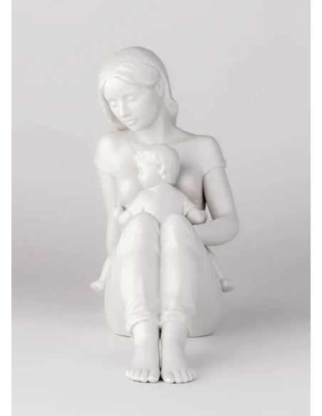 Lladró - Sculpture A Mother's Love - Matt White