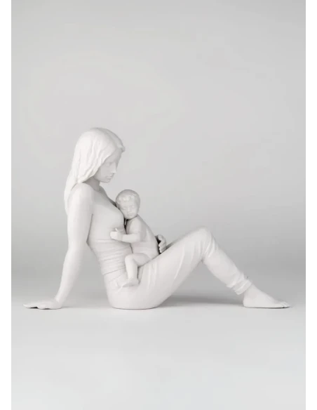 Lladró - Sculpture A Mother's Love - Matt White