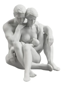 Lladró - Family The Essence of Life Sculpture - Porcelain