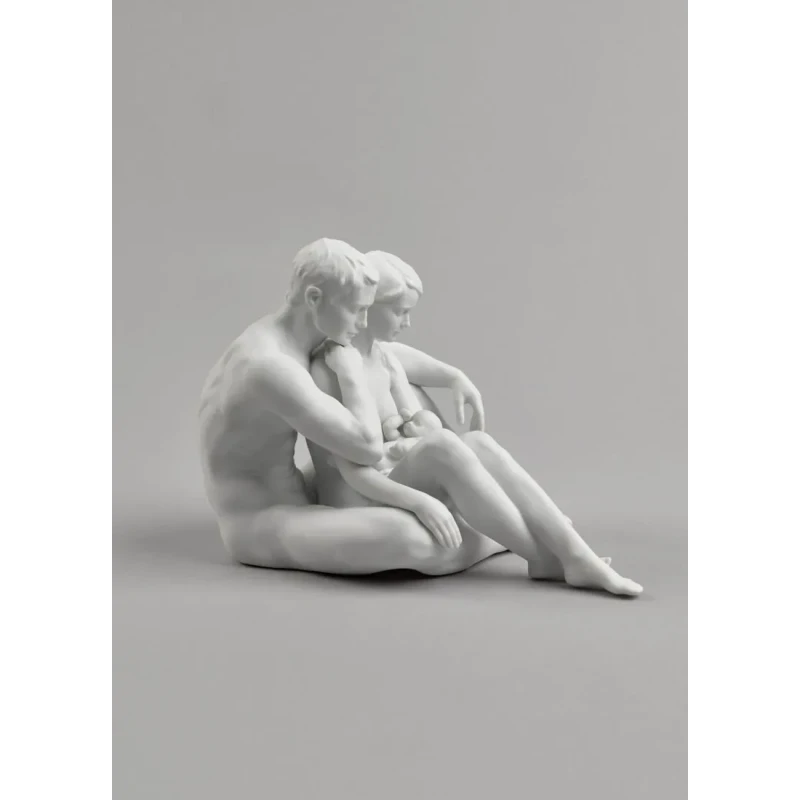 Lladró - Family The Essence of Life Sculpture - Porcelain