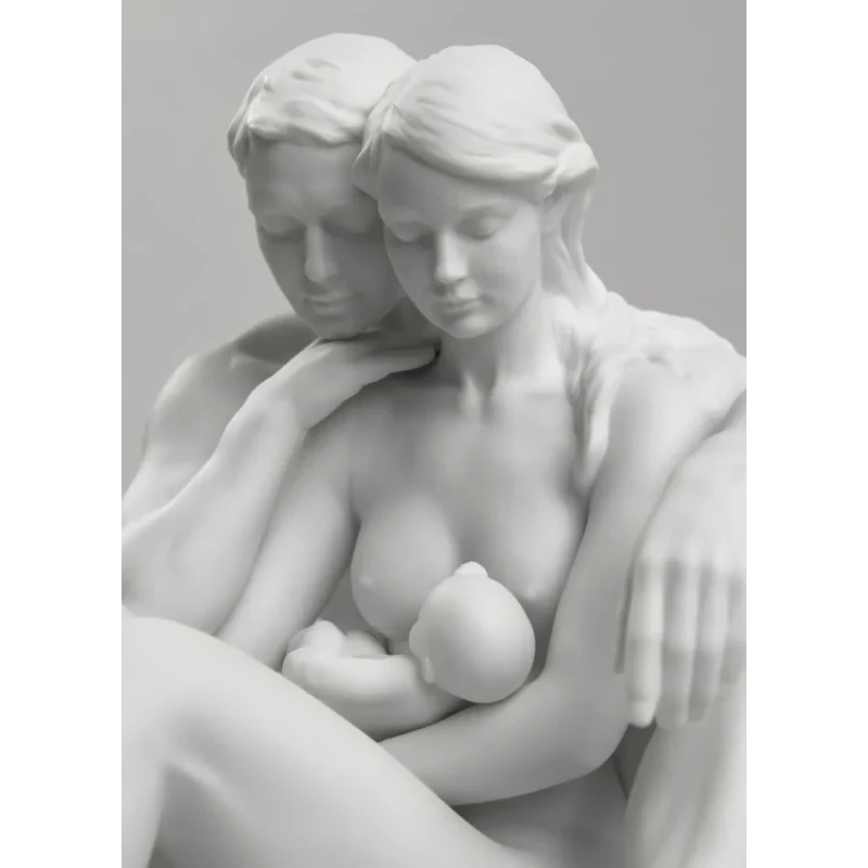 Lladró - Family The Essence of Life Sculpture - Porcelain