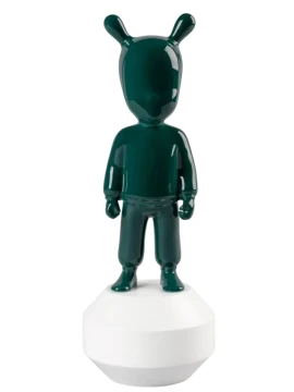 Lladró - The Dark Green Guest - Verde Scuro / Bianco