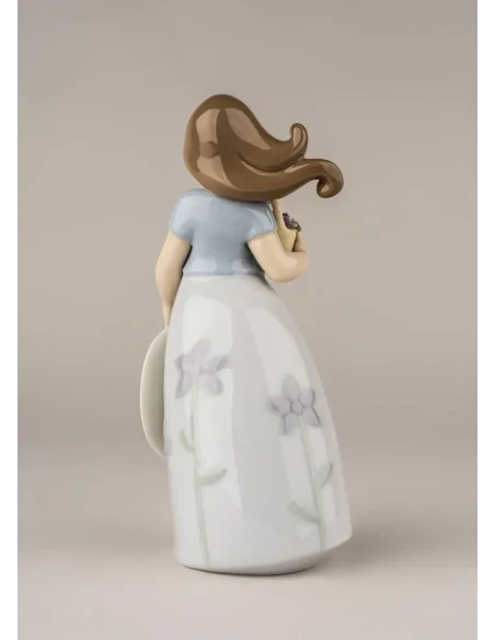 Lladró - Scultura Bimba Piccola Viola - Porcellana