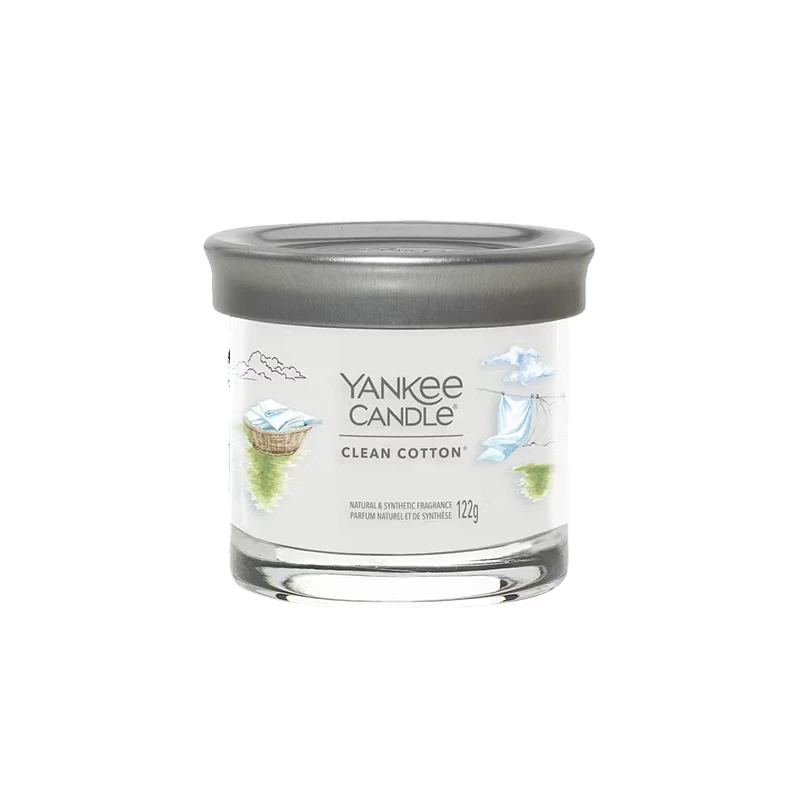 Yankee Candle - Clean Cotton- Candela Tumbler Piccola
