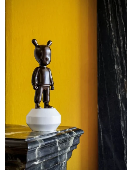 Lladró - Scultura The Chocolate Guest - Marrone / Bianco