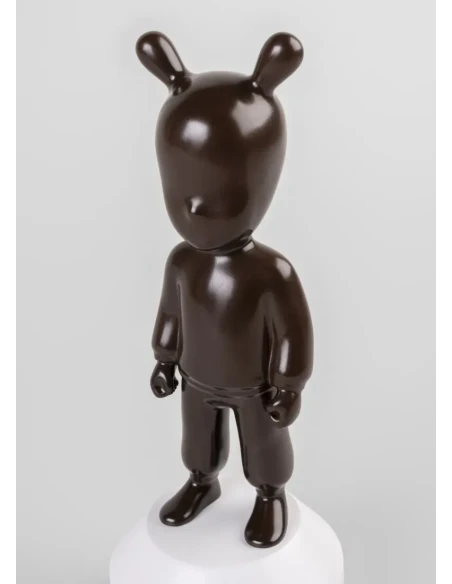 Lladró - The Chocolate Guest Sculpture - Brown / White