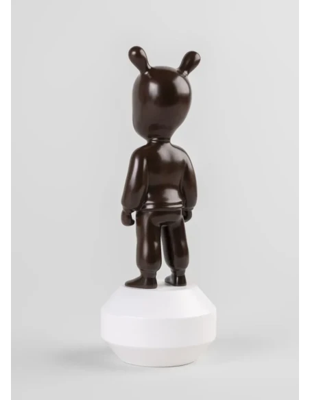 Lladró - The Chocolate Guest Sculpture - Brown / White