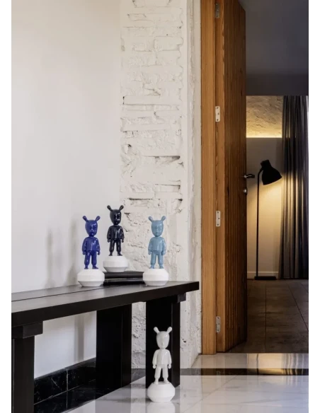 Lladró - Scultura The Indigo Blue Guest - Blu / Bianco