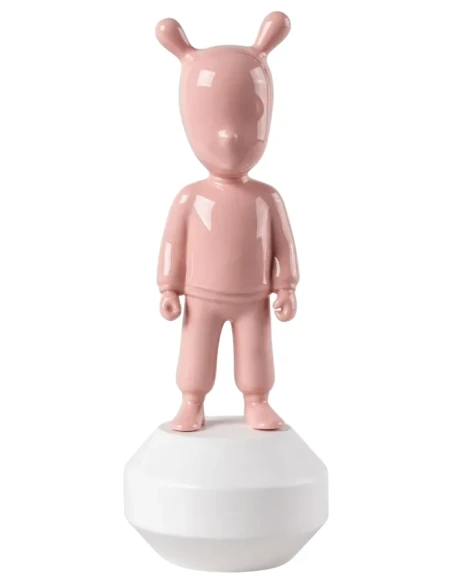 Lladró - Scultura The Pink Guest - Rosa / Bianco