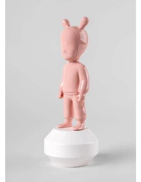 Lladró - Scultura The Pink Guest - Rosa / Bianco
