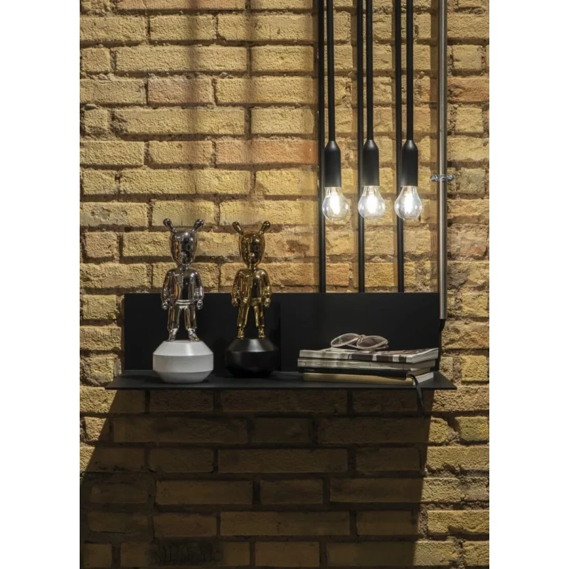 Lladró - The Golden Guest Sculpture - Gold / Black