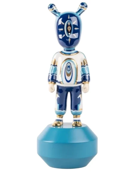 Lladró - Sculpture The Guest by Kzeng Jiang - Blue