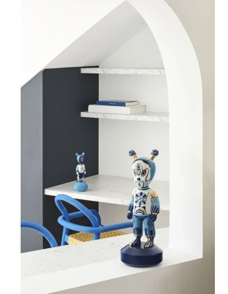 Lladró - Scultura The Guest by Kzeng Jiang - Blu