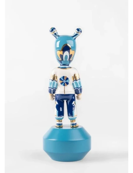 Lladró - Sculpture The Guest by Kzeng Jiang - Blue