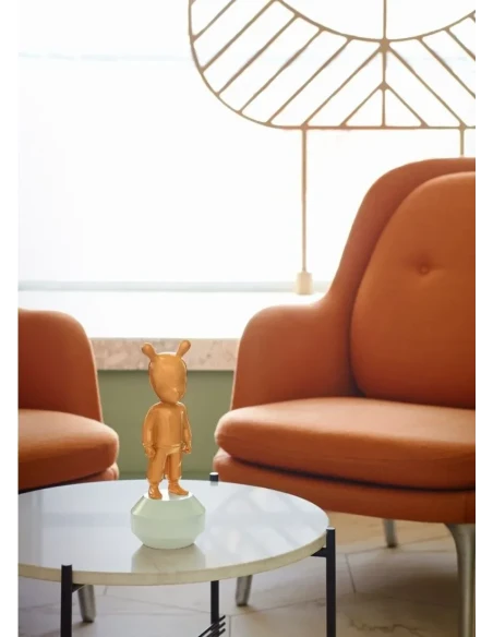 Lladró - The Orange Guest Sculpture - Orange / White