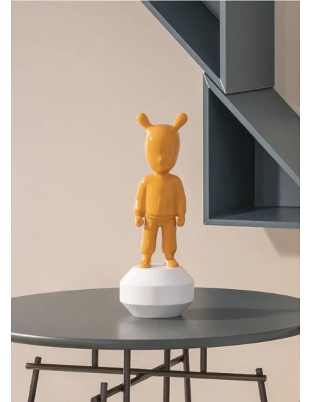 Lladró - The Orange Guest Sculpture - Orange / White