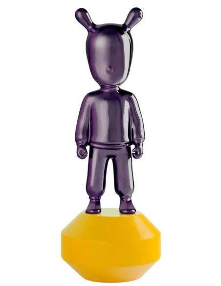 Lladró - The Guest Little Sculpture - Purple on Yellow