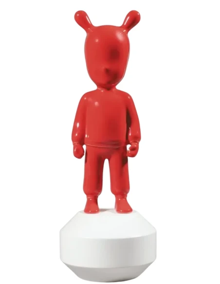 Lladró - The Red Guest Sculpture - Red / White