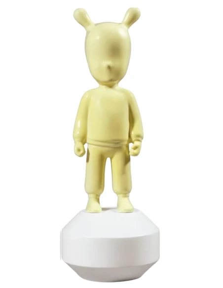 Lladró - Scultura The Yellow Guest - Giallo / Bianco