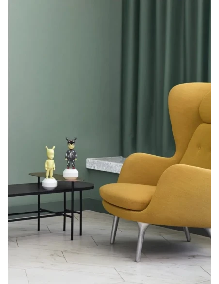 Lladró - The Yellow Guest Sculpture - Yellow / White