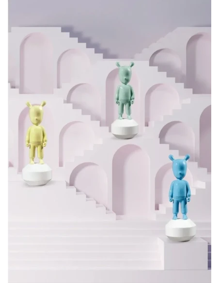 Lladró - Scultura The Green Guest - Verde / Bianco