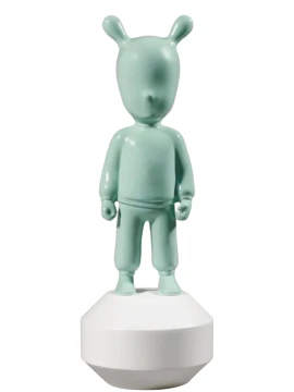 Lladró - Scultura The Green Guest - Verde / Bianco