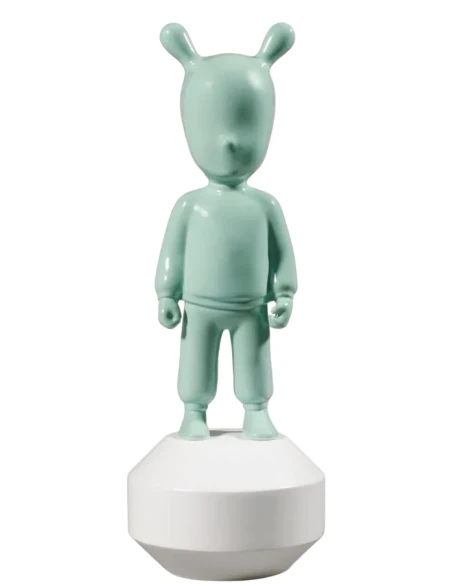 Lladró - Scultura The Green Guest - Verde / Bianco