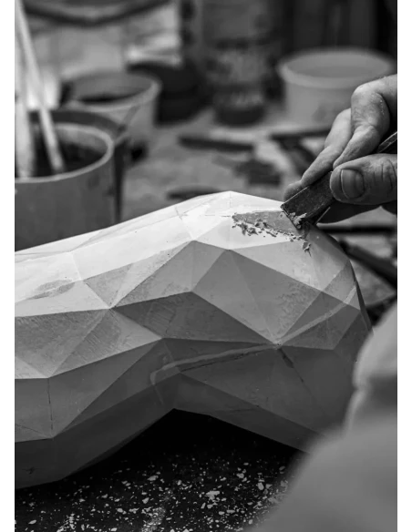 Lladró - Horse Sculpture - Matt Black